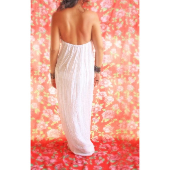 Serena Maxi Mexican Dress Slip Summer Beach Dress - Picture 3 of 12